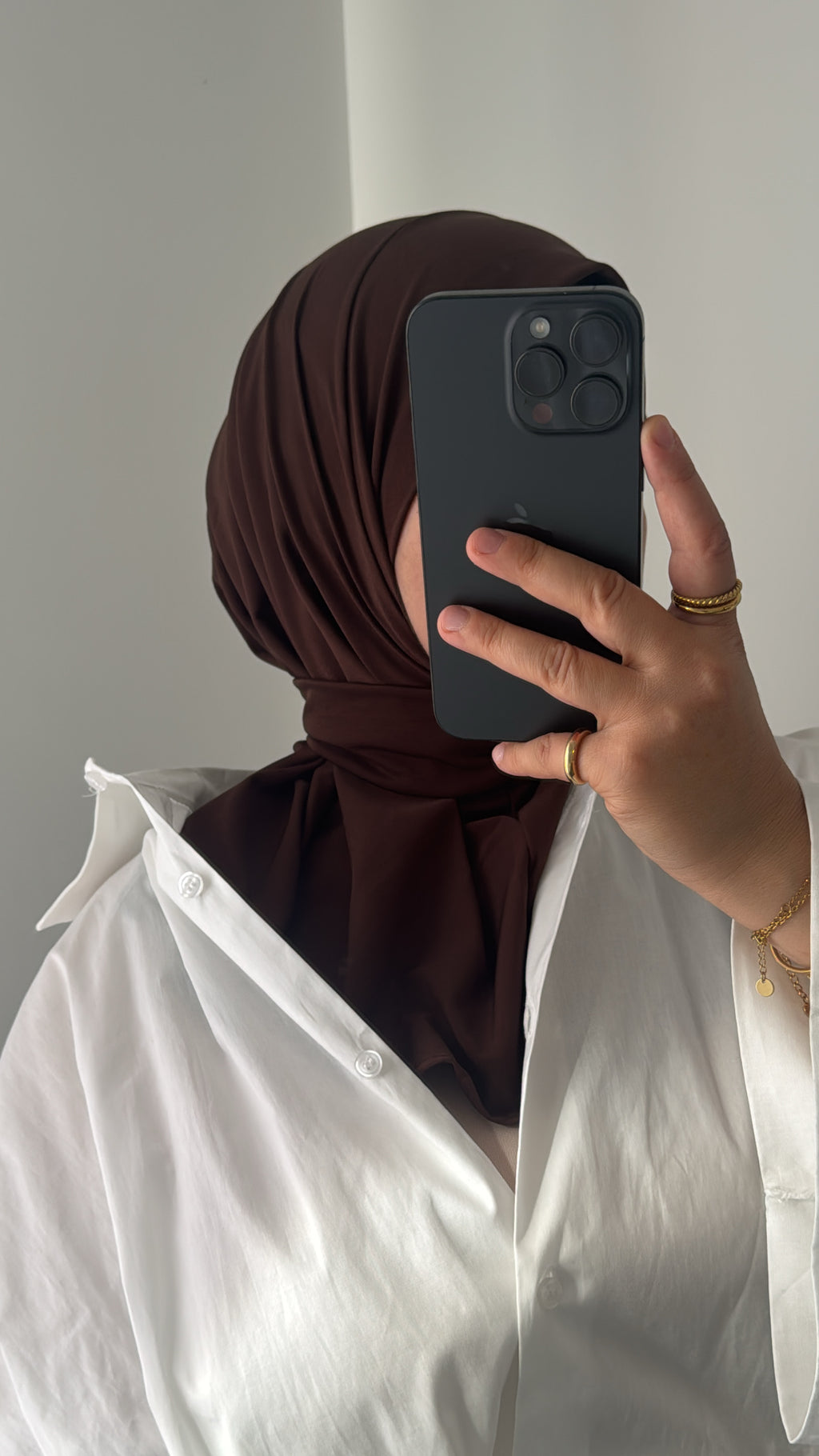 Hijab cagoule jersey premium - 10 coloris