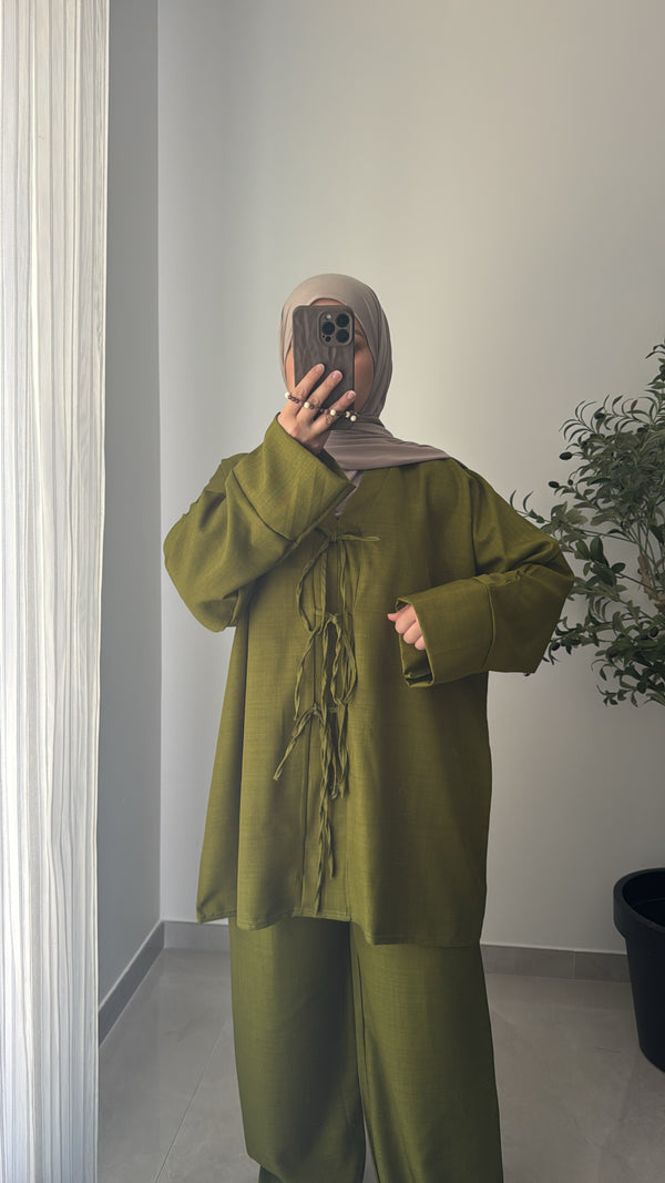 Ensemble ESMÉE - VERT ANIS