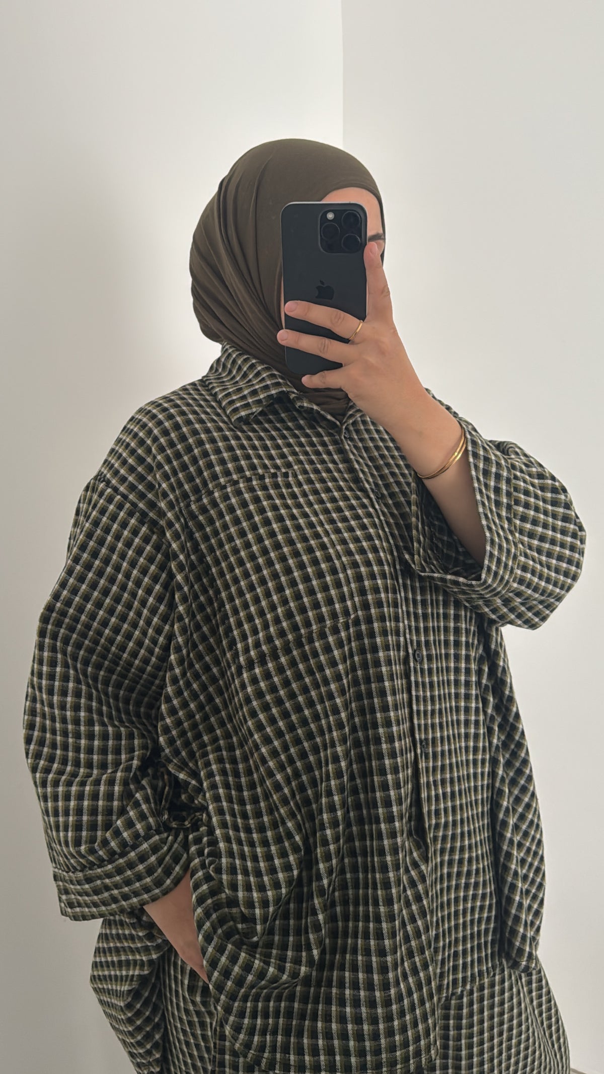 Chemise VICHY - KAKI