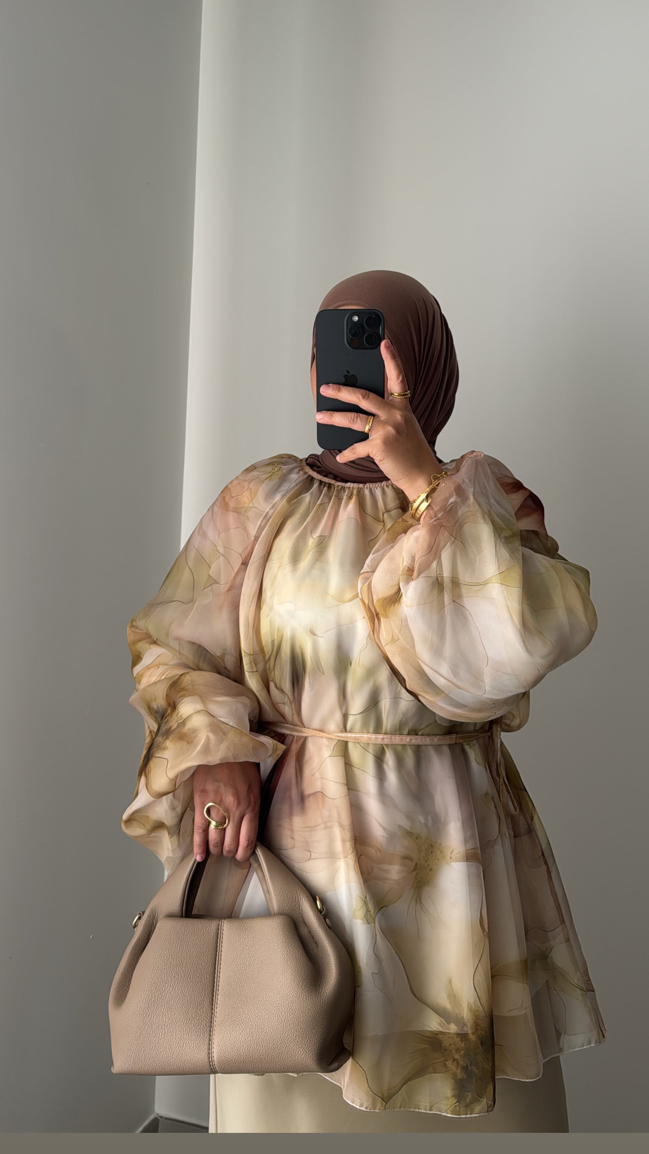 BLOUSE MOUSSELINE - VERT