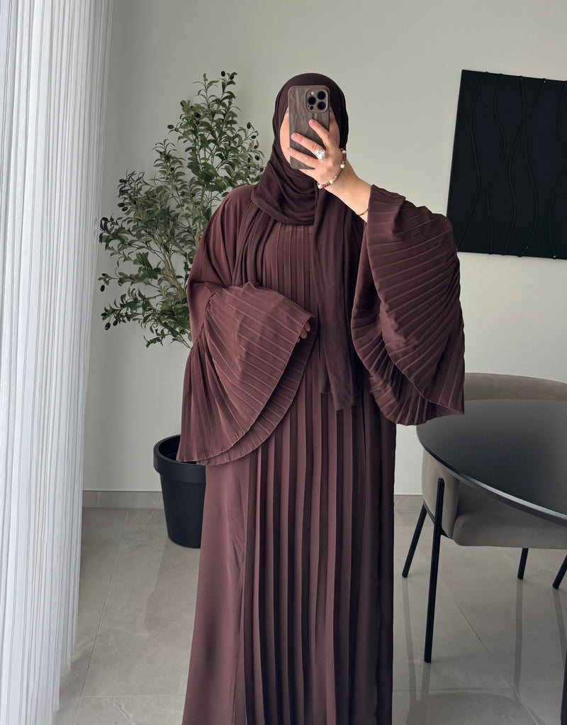 Abaya kimono - MARRON