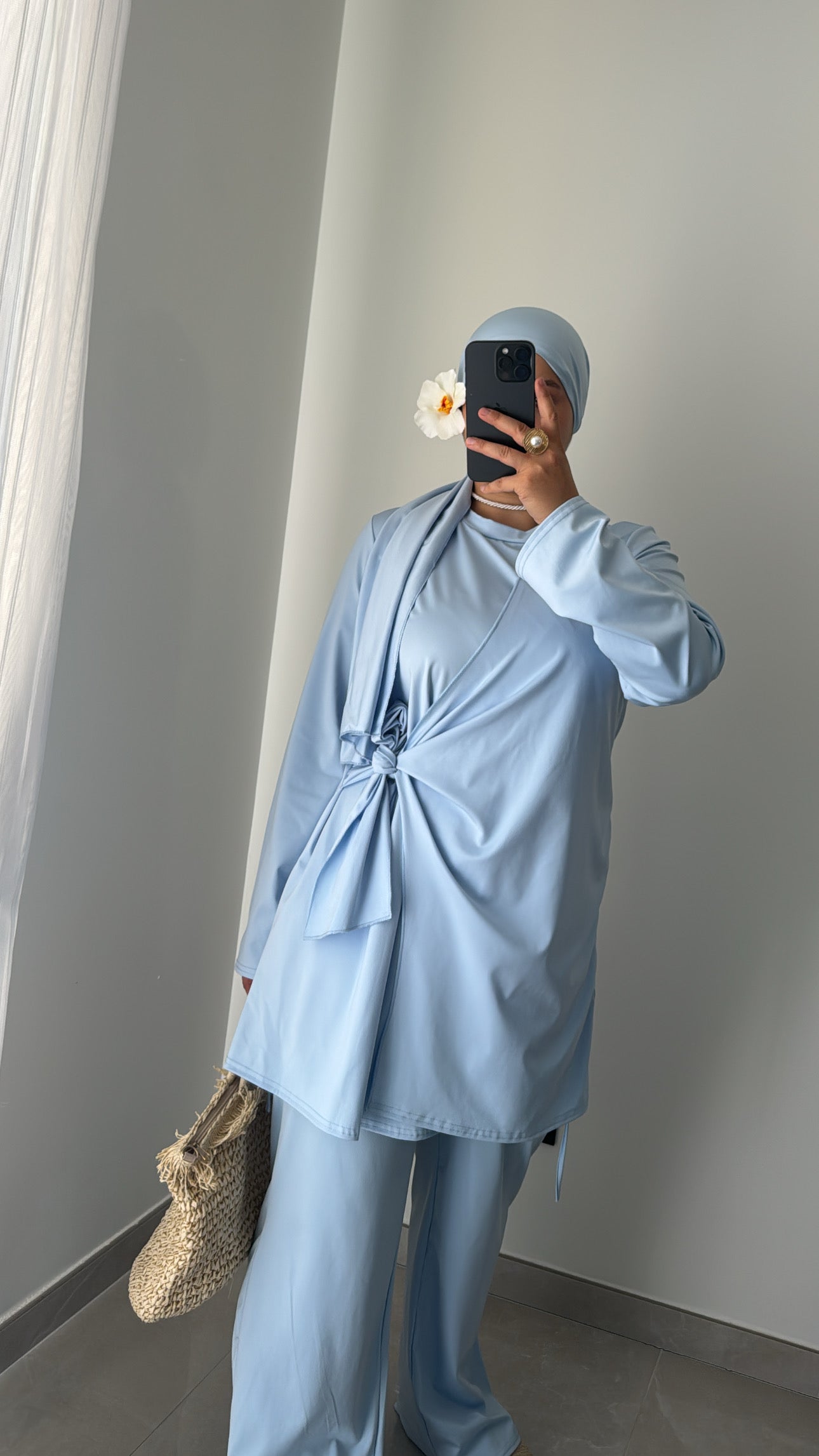 Burkini Soléa 3 pièces - BLEU CIEL