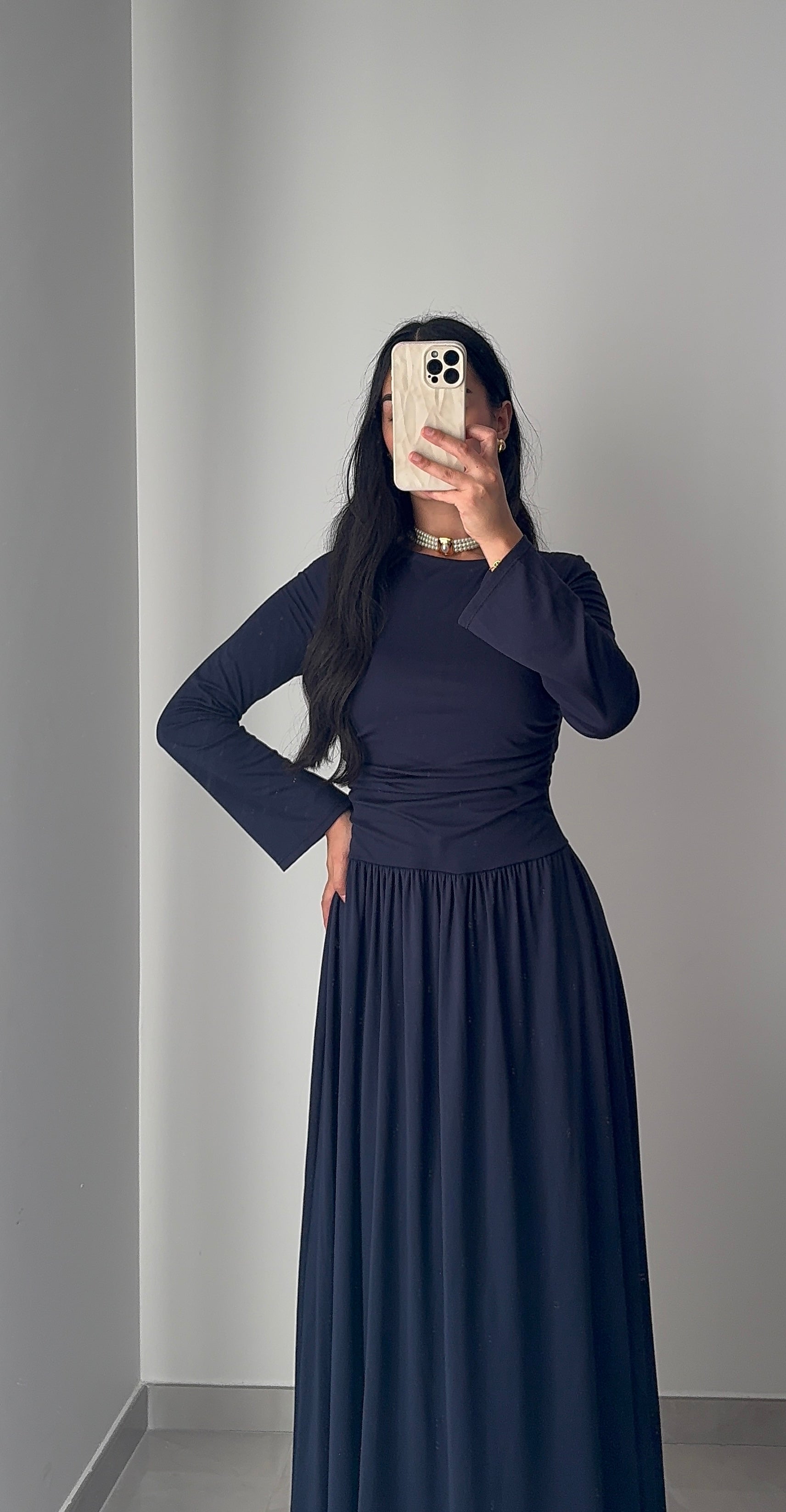 Robe NAYLA - BLEU MARINE