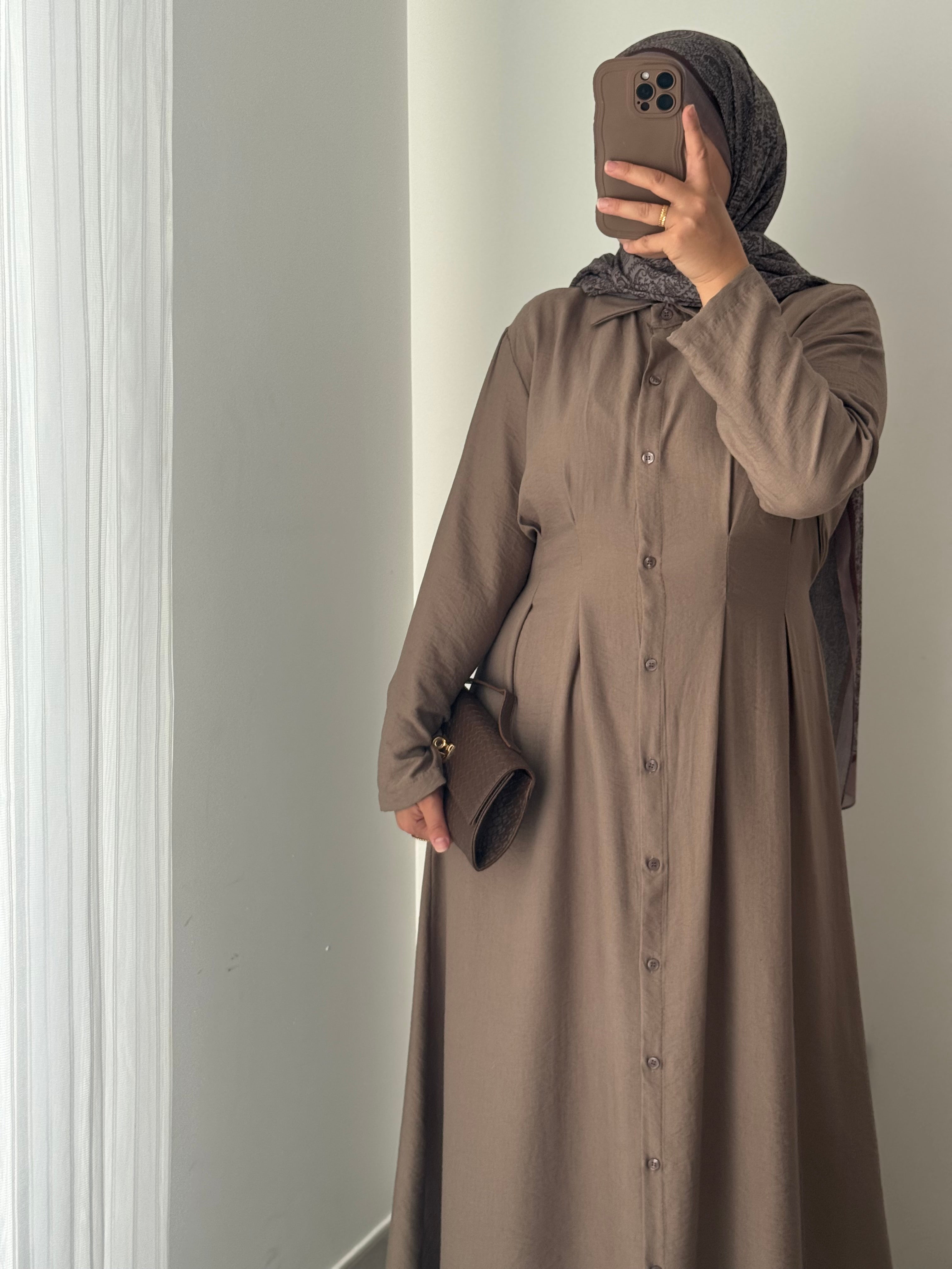 Robe JASMIN - TAUPE