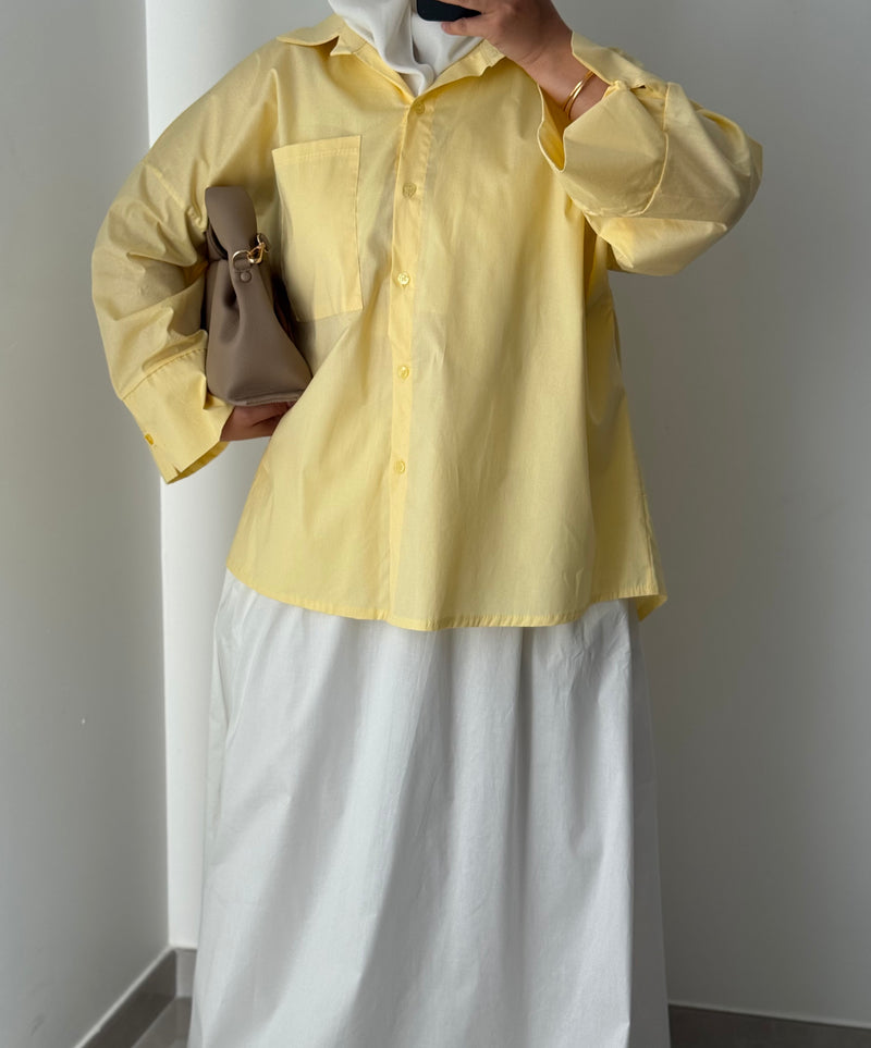 Chemise Solène - JAUNE