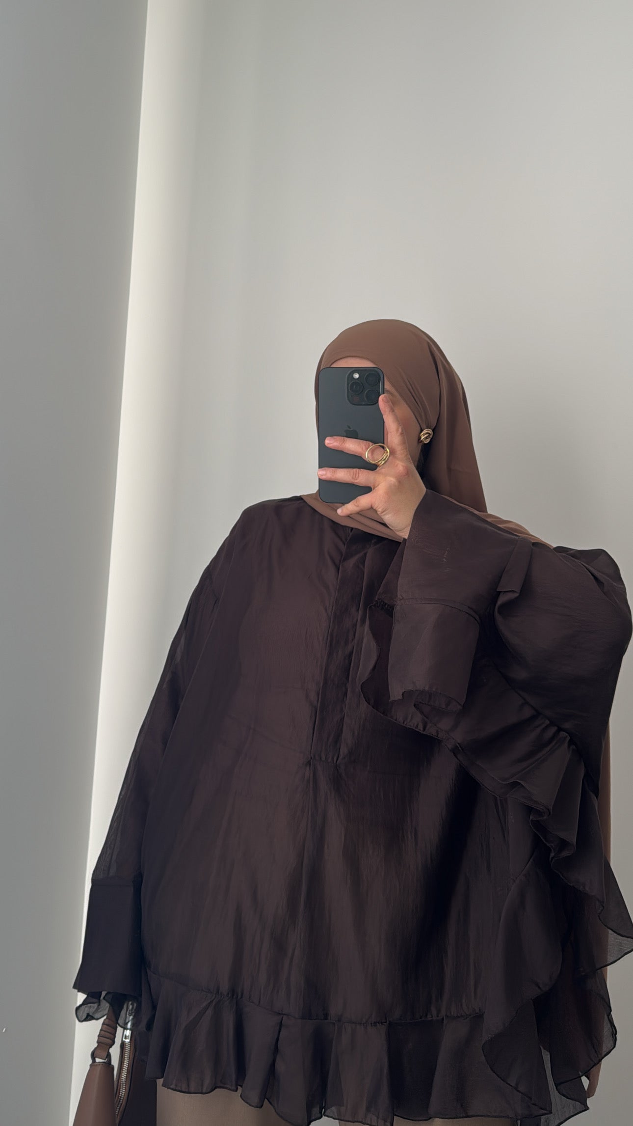 Blouse ALYA - MARRON