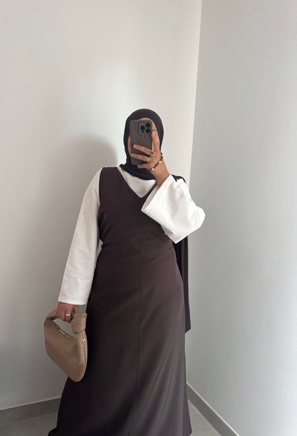 Robe LAYNA- MARRON