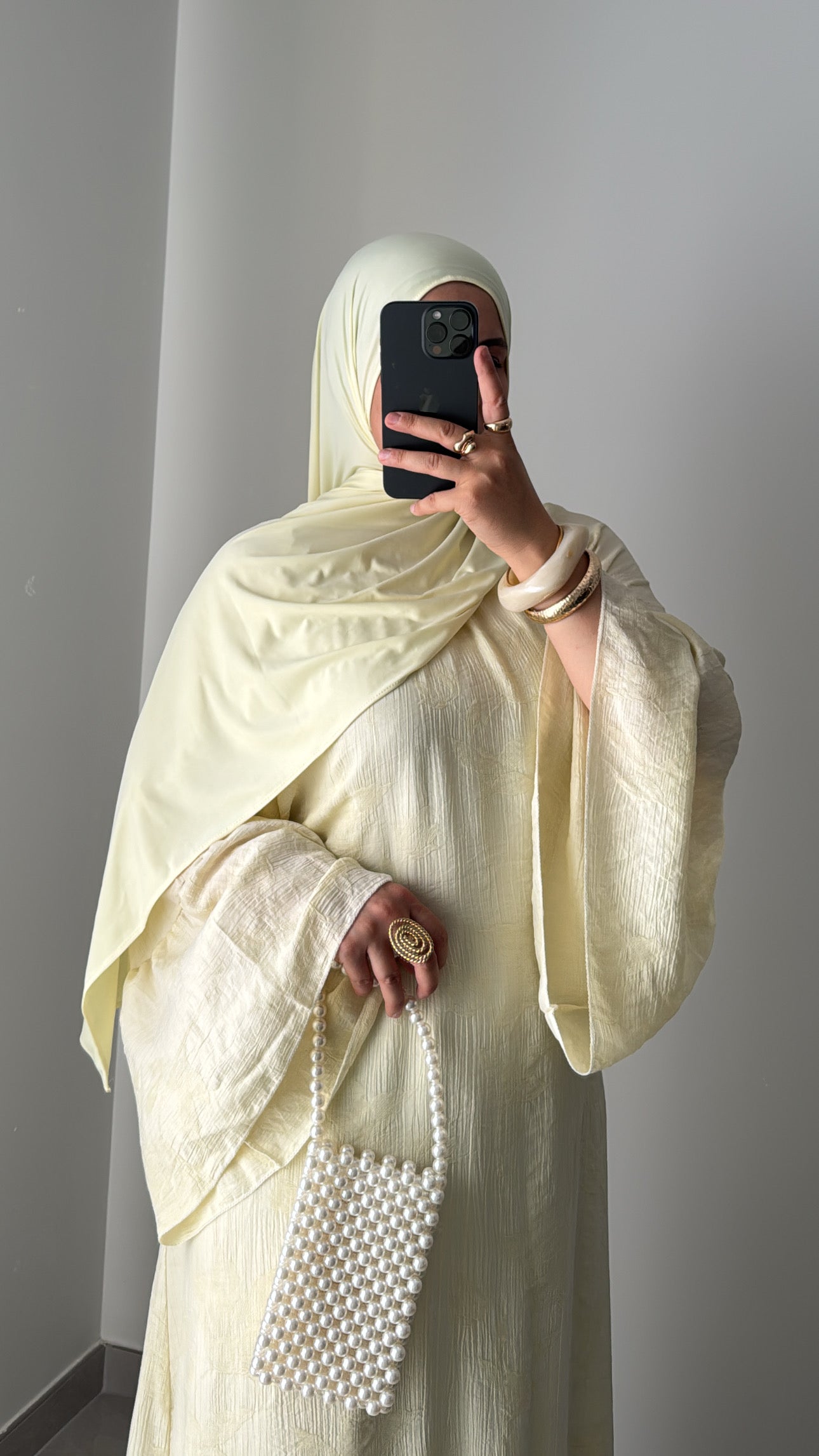 Robe LAYAL - JAUNE BEURRE