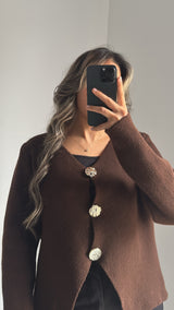Gilet LIORA - MARRON