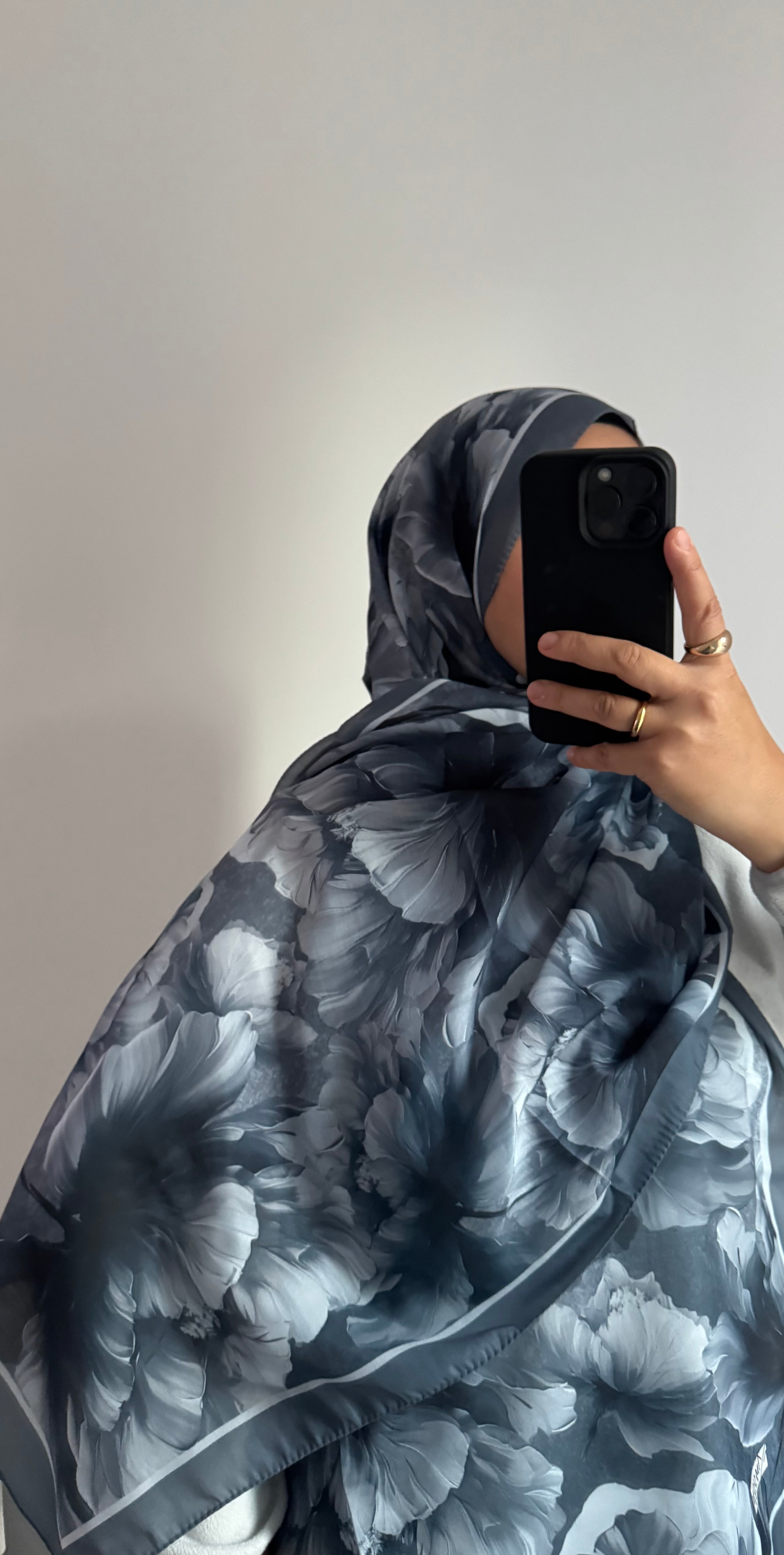 HIJAB SOFT FLOWER- 8 COLORIS