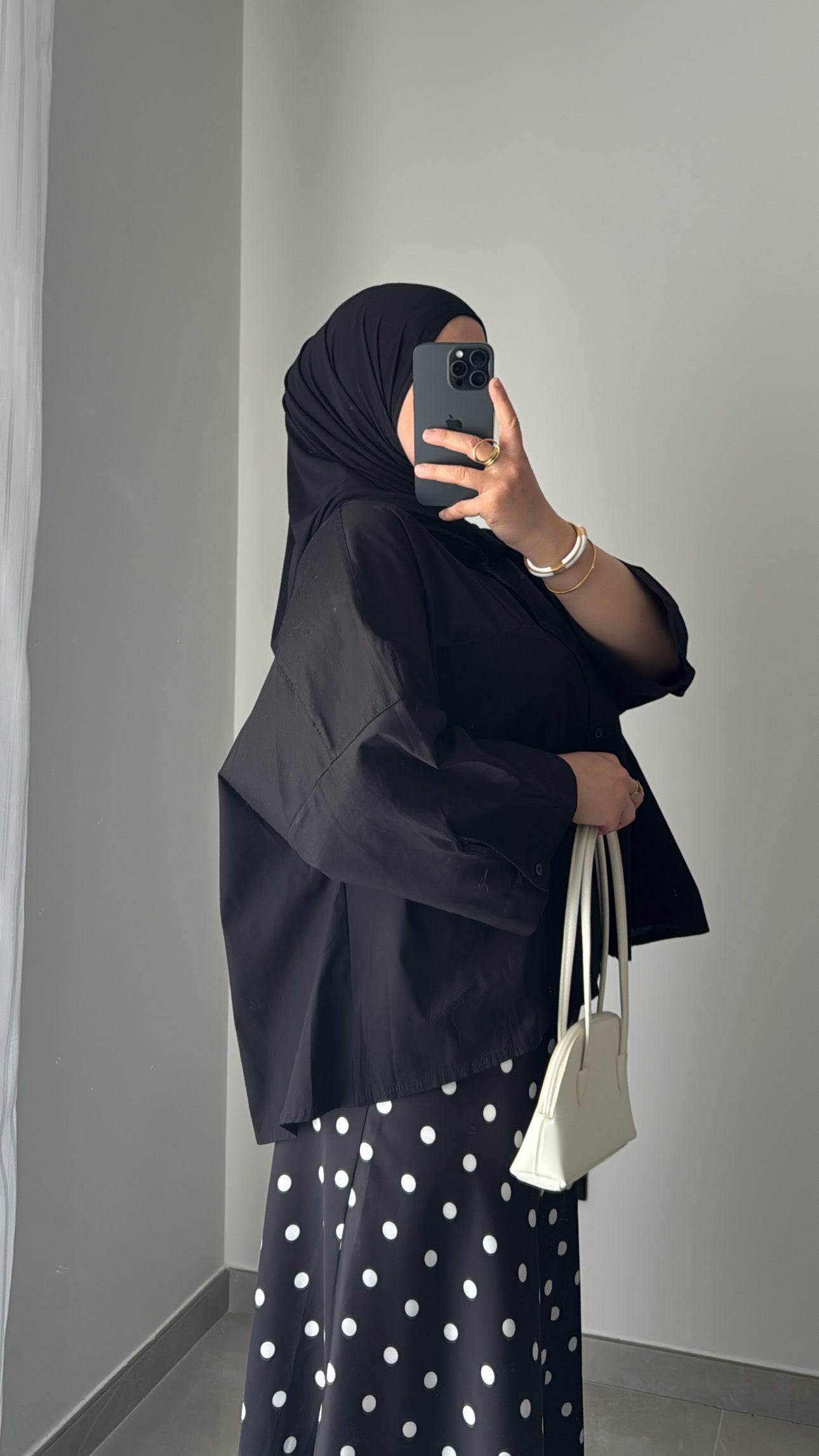 Chemise oversize - NOIR