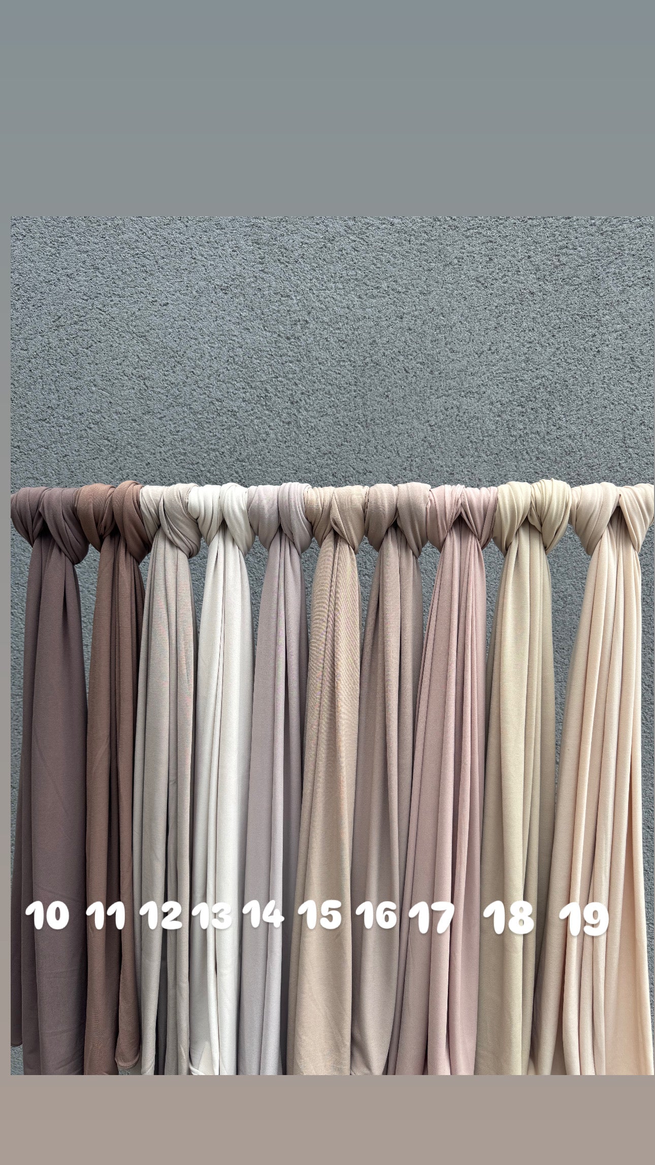 Hijab en Jersey Premium Luxe