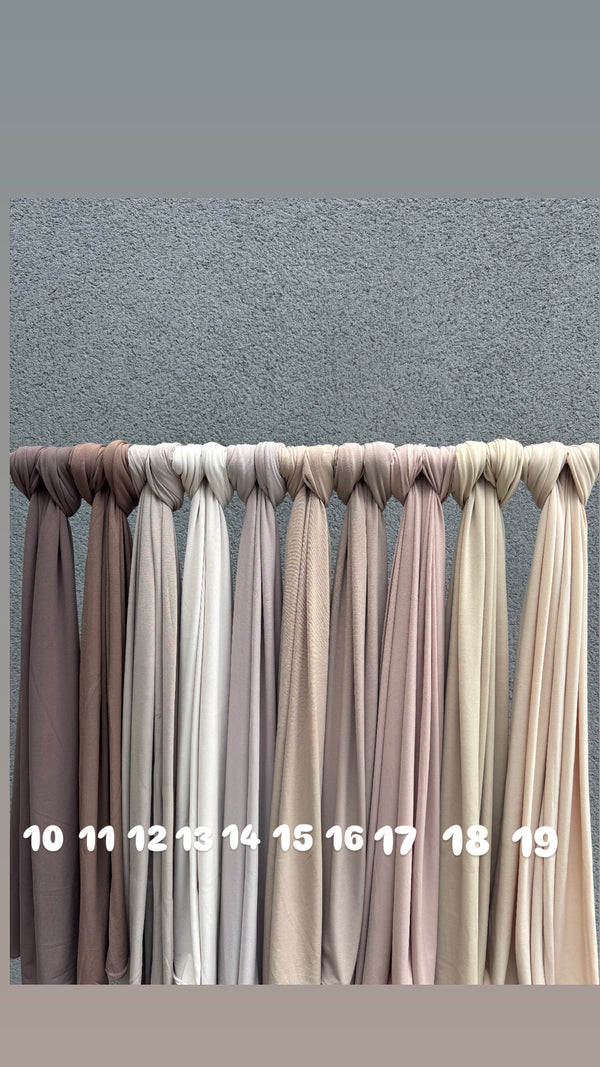 Hijab en Jersey Premium Luxe