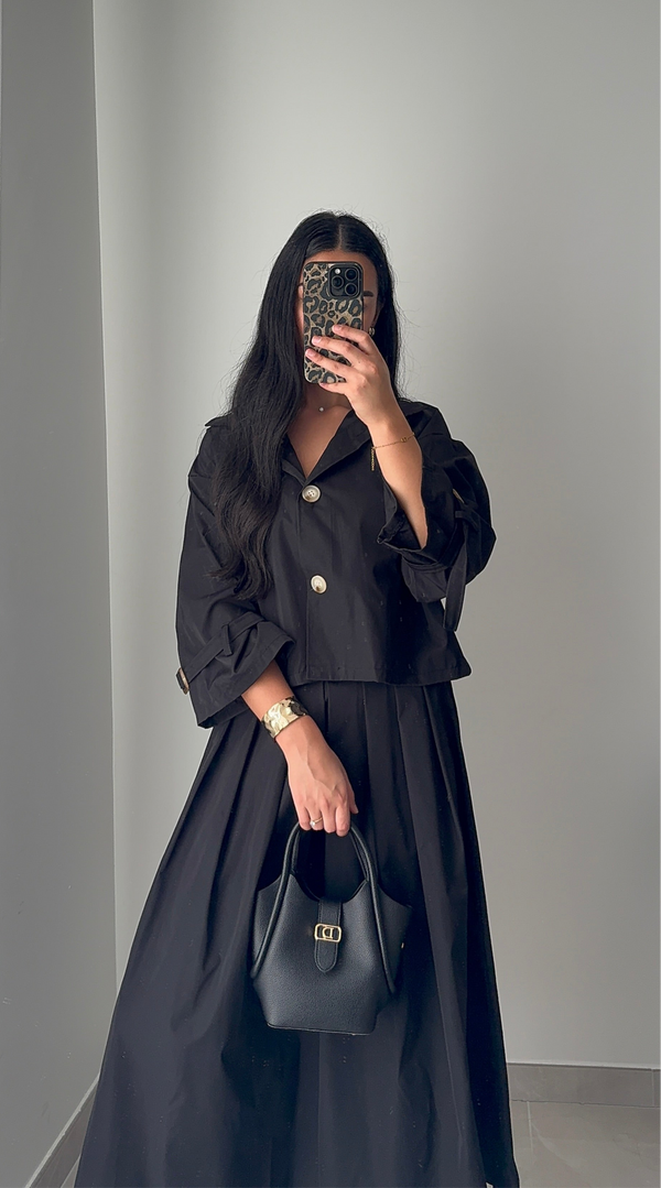 Ensemble TRENCH ADELIA - NOIR