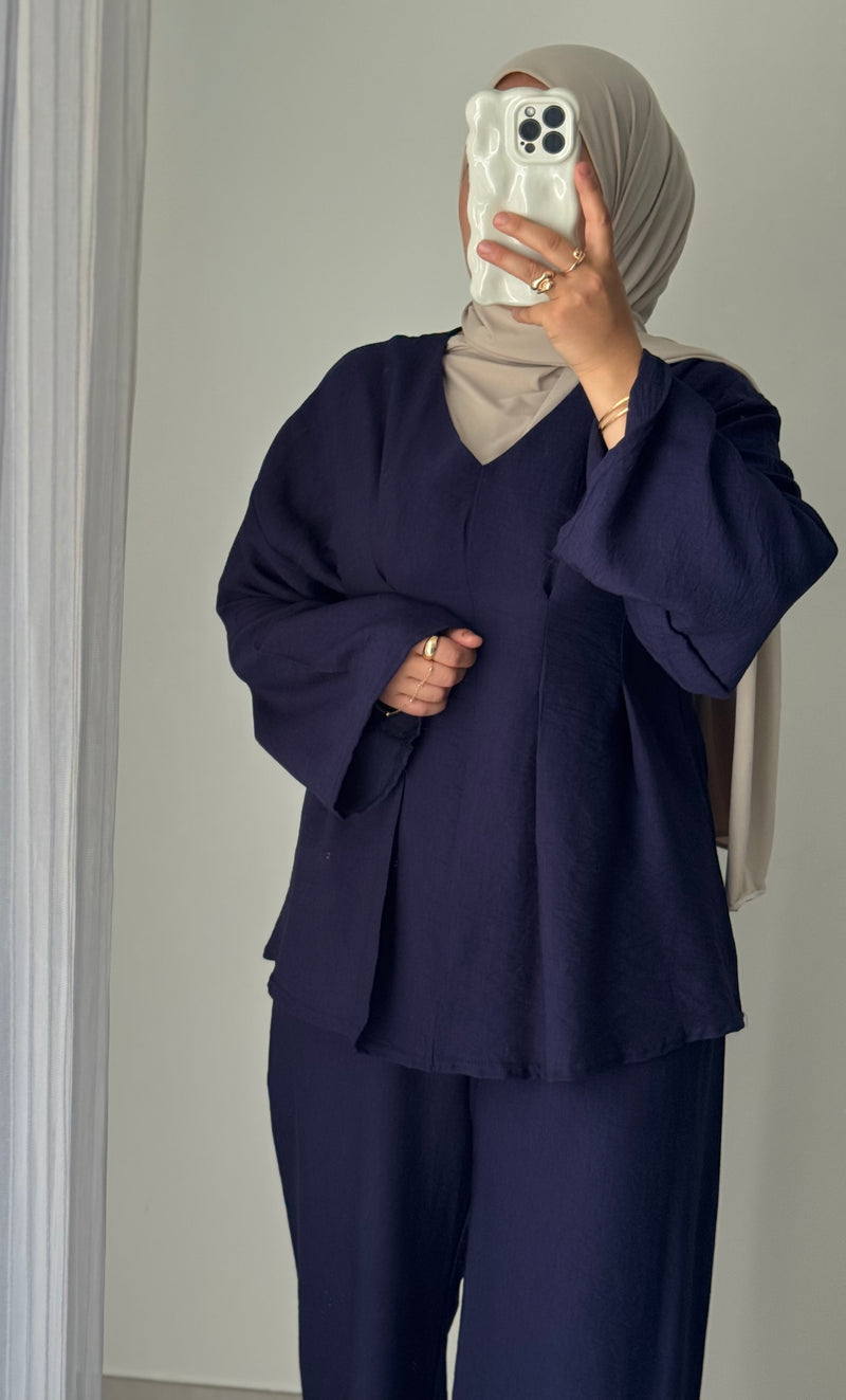 Ensemble LEYNA - BLEU MARINE