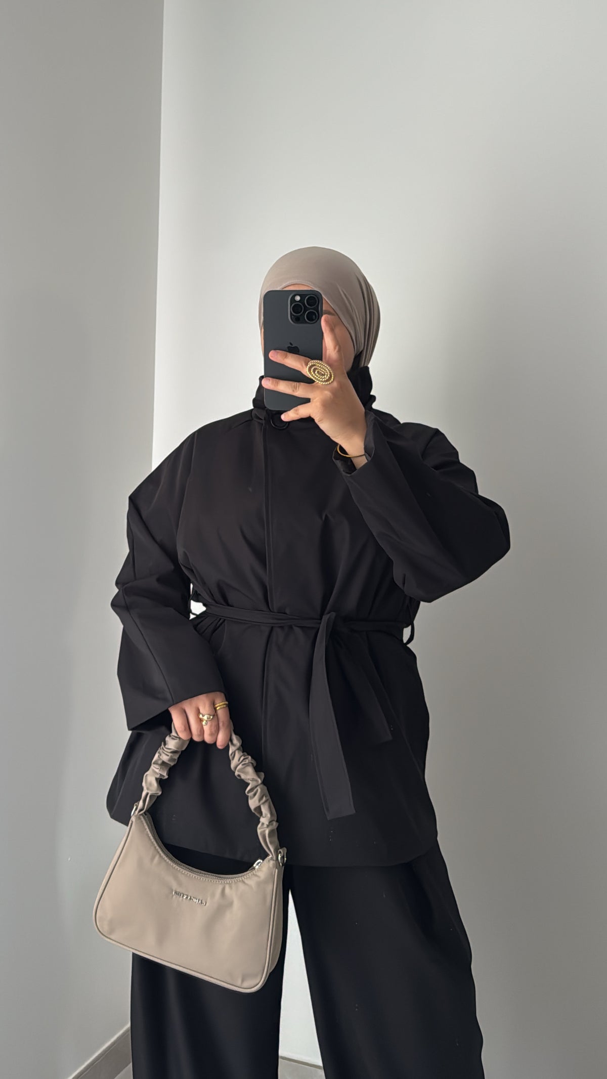 Trench AÏNA - NOIR