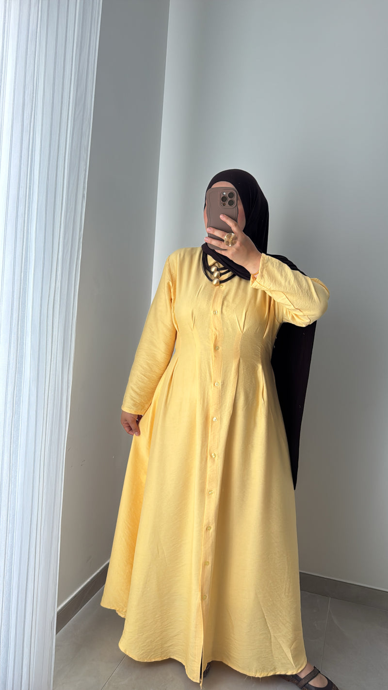 Robe JASMIN - JAUNE