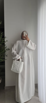 ABAYA FARASHA-BLANC
