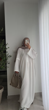 ABAYA FARASHA-BLANC