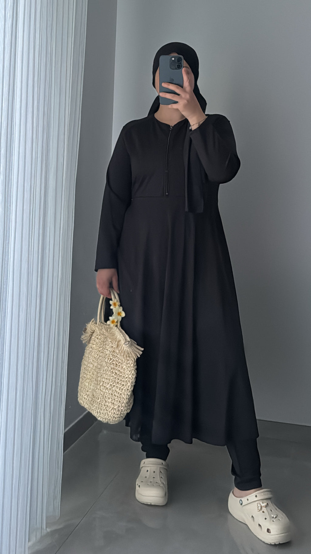 Burkini LUNA 2 pièces - NOIR