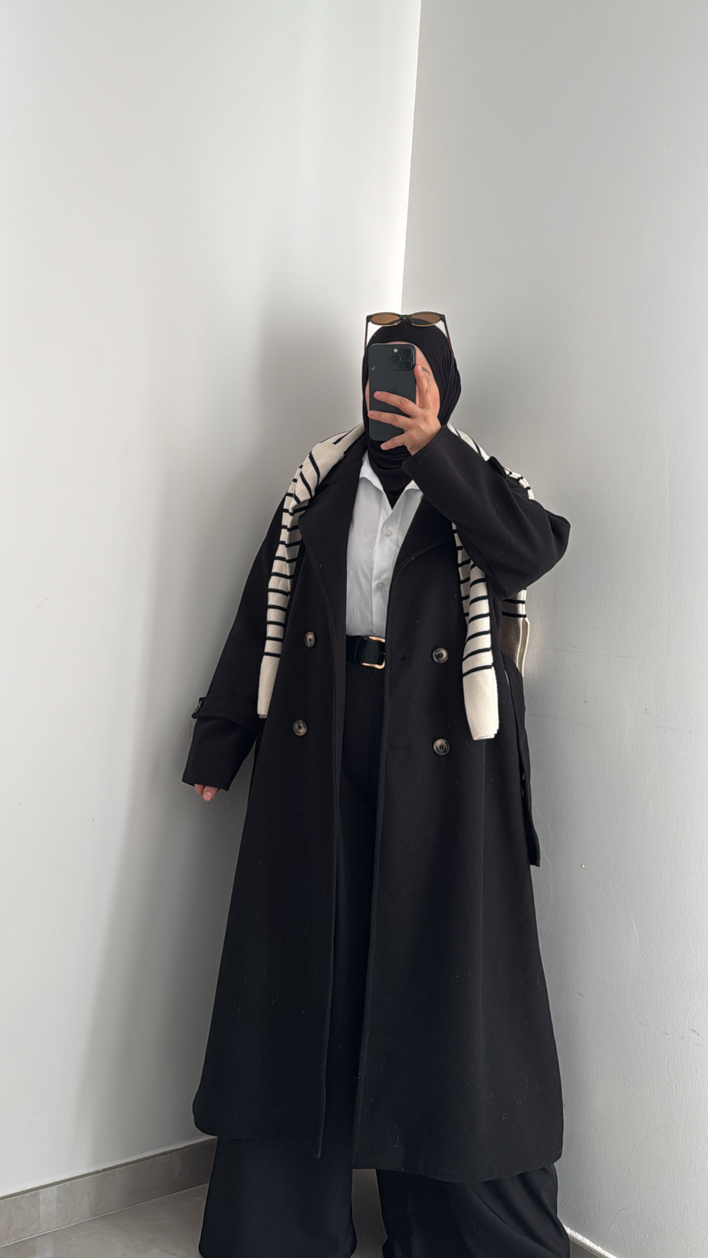 Manteau Classique - NOIR