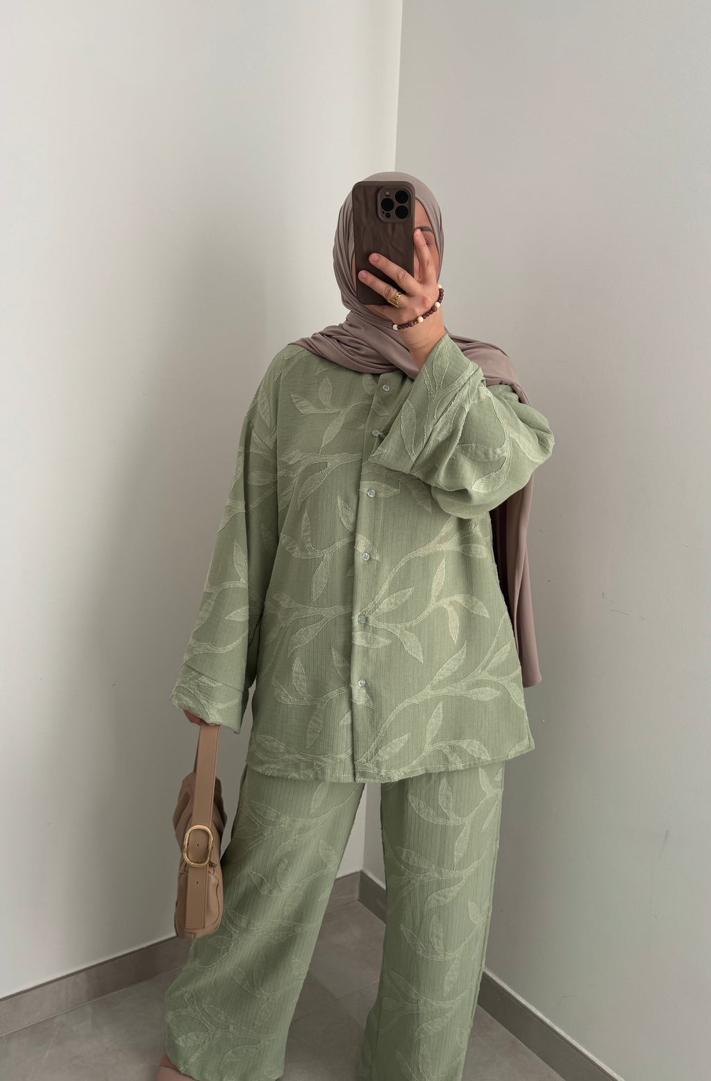 Ensemble FLOWERS - Vert eau