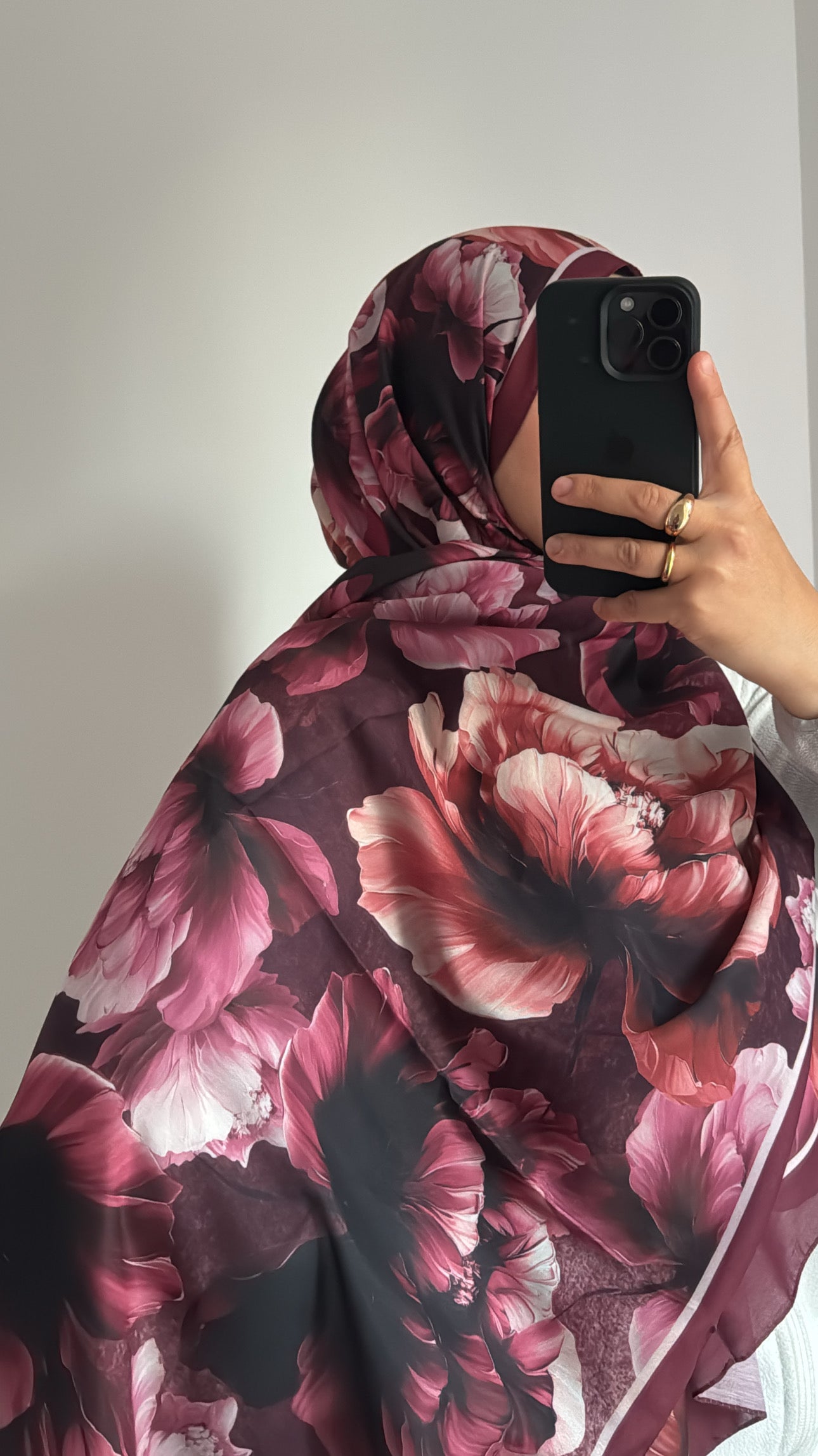 HIJAB SOFT FLOWER- 8 COLORIS