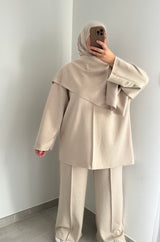Ensemble confort écharpe - BEIGE