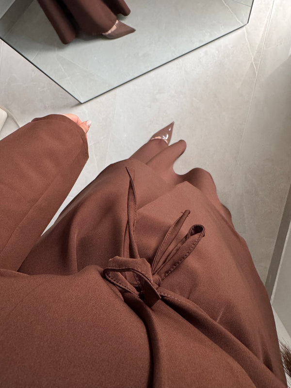 Ensemble veste jupe - MARRON
