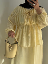 Ensemble Elyna - Jaune beurre