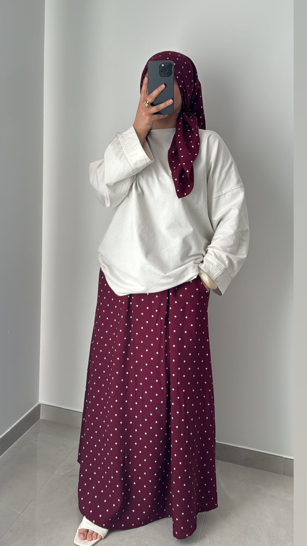 Ensemble NEVIA ( jupe + hijab ) - BORDEAUX