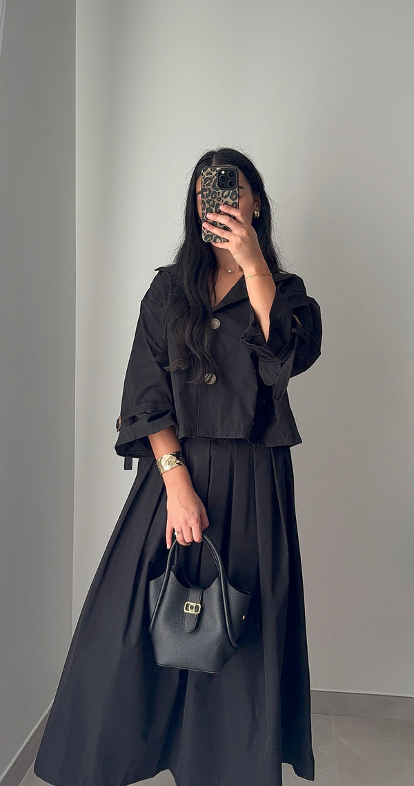 Ensemble TRENCH ADELIA - NOIR