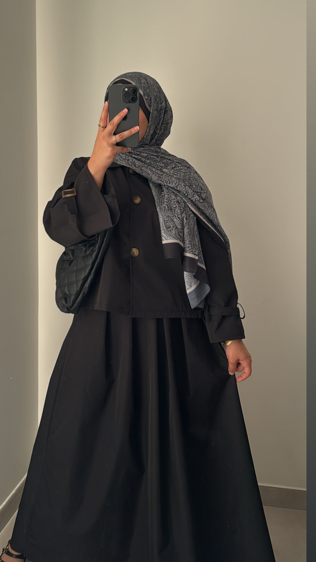 Ensemble TRENCH ADELIA « LONG » - NOIR