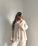 Ensemble noeud - BEIGE