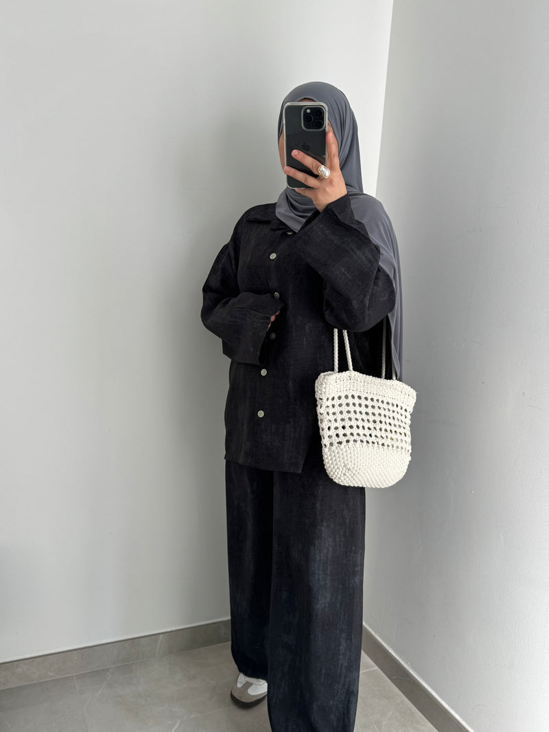 Ensemble AZUR - GRIS ANTHRACITE