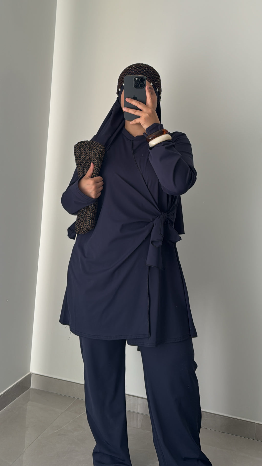Burkini Soléa 3 pièces - BLEU MARINE