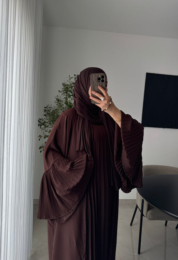 Abaya kimono - MARRON