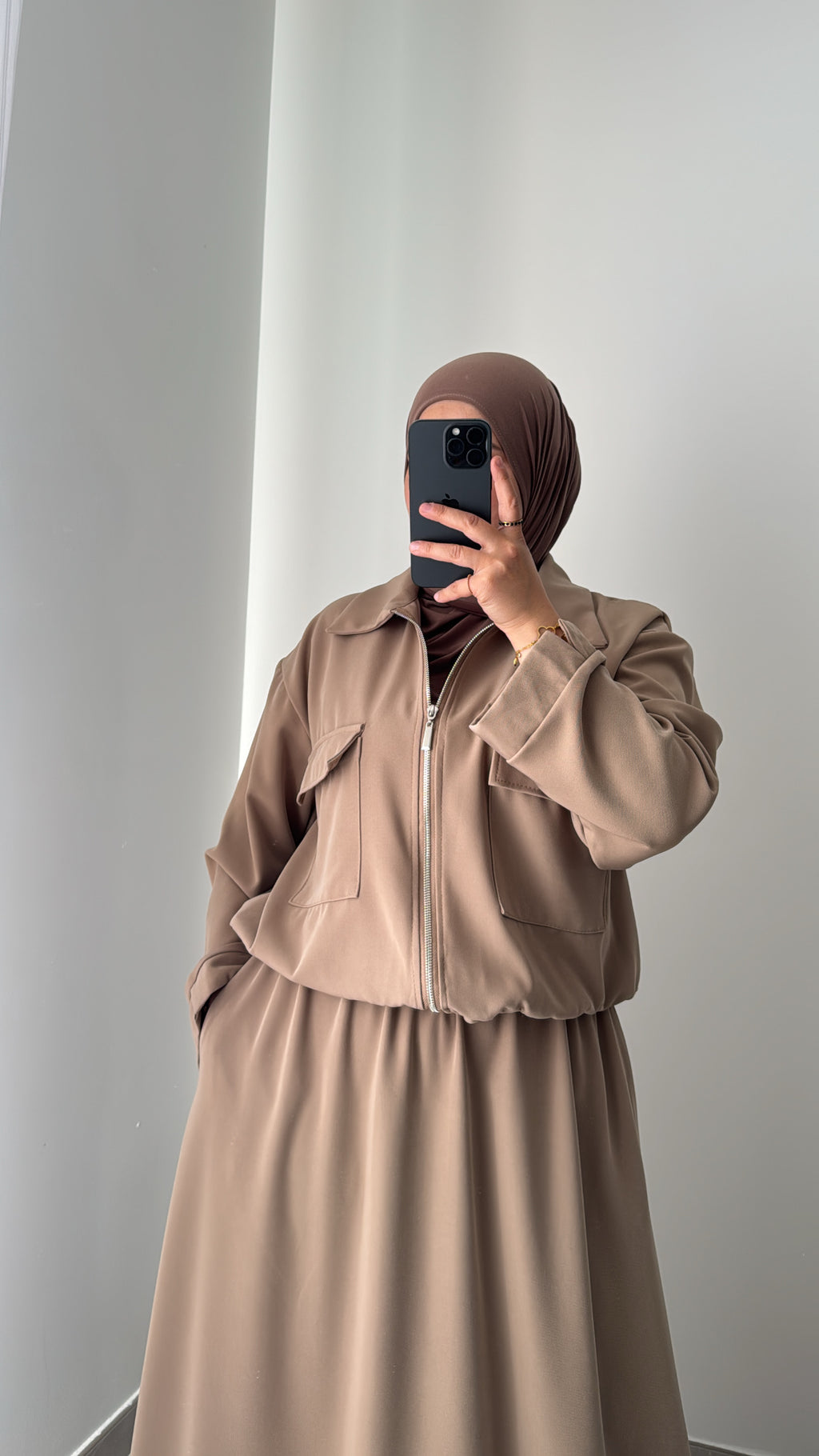 Ensemble LIYANA - BEIGE FONCÉ