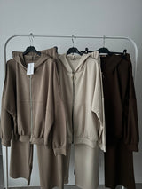 Ensemble jogging - CHOCOLAT /TAUPE /BEIGE