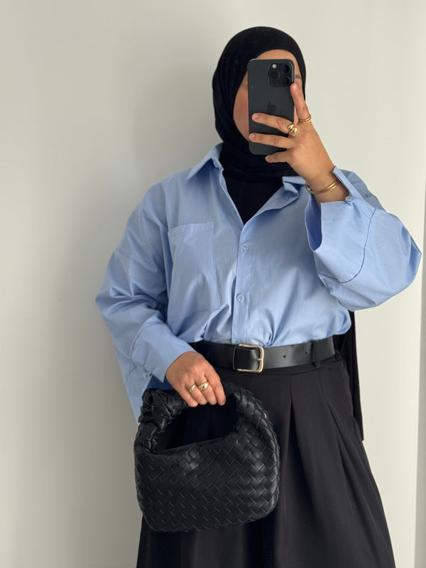 Chemise Solène - BLEU