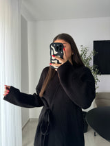Ensemble tricot noeud - NOIR