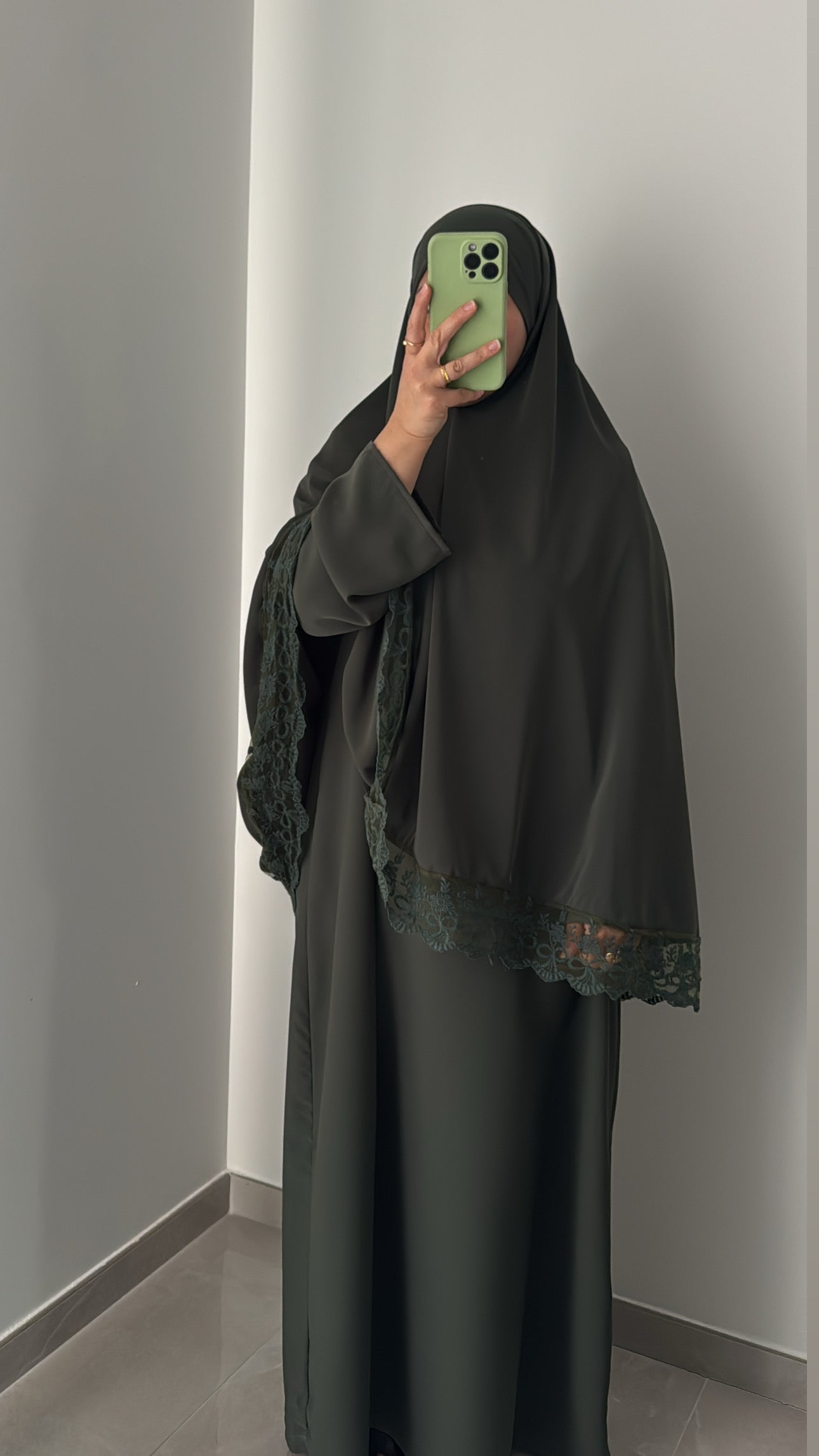 Abaya SABR - KAKI