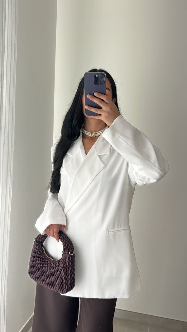 Blazer TARA - BLANC