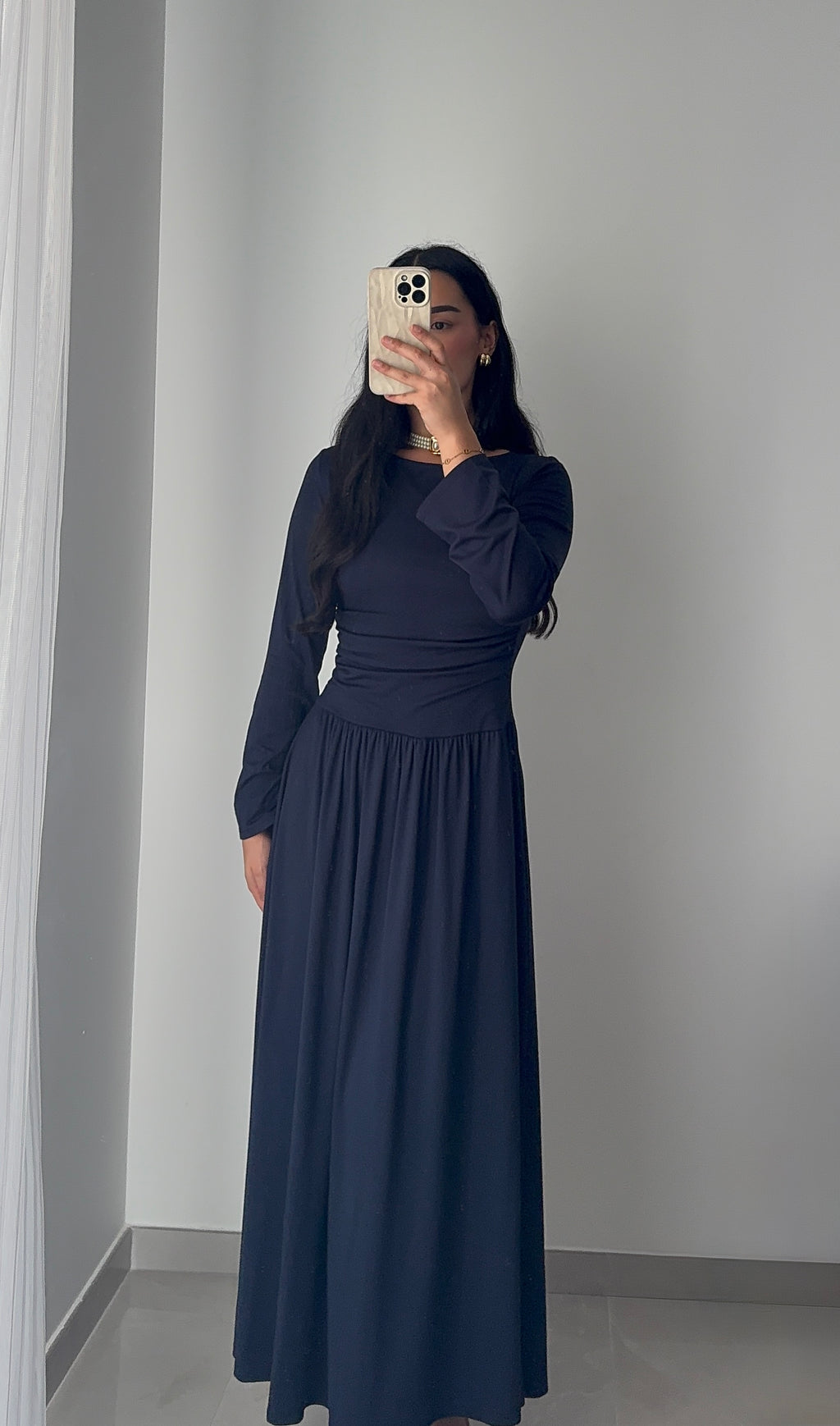 Robe NAYLA - BLEU MARINE