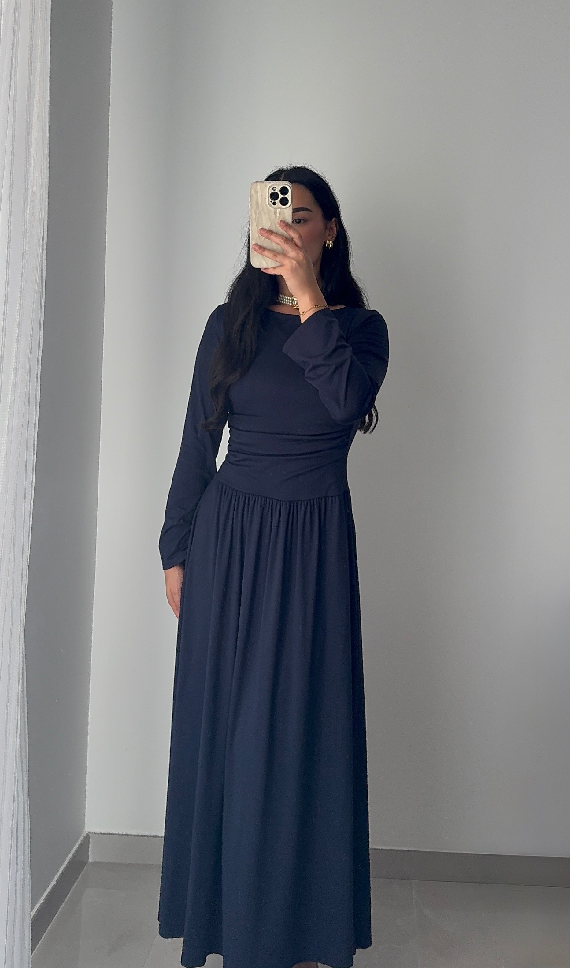 Robe NAYLA - BLEU MARINE