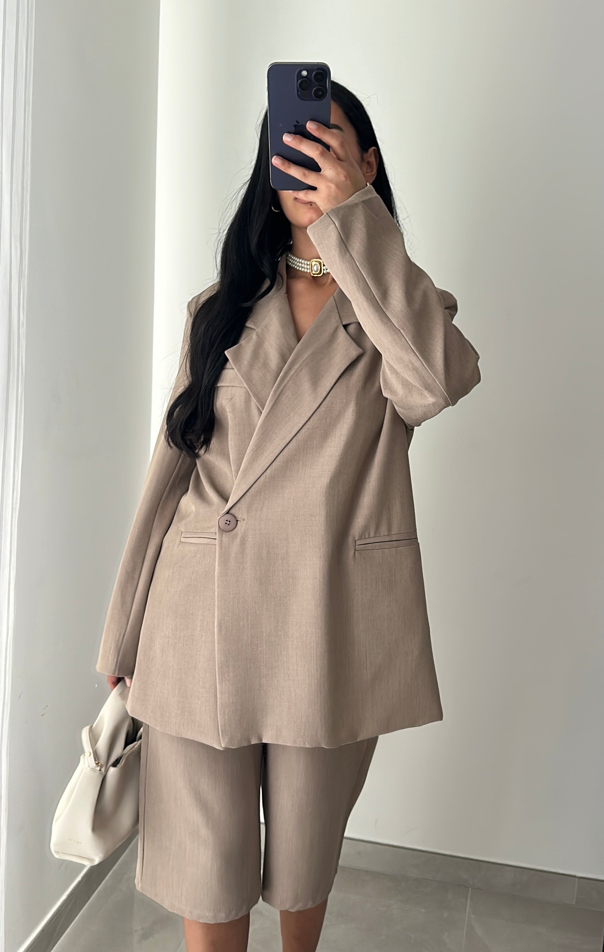 Blazer TARA - TAUPE