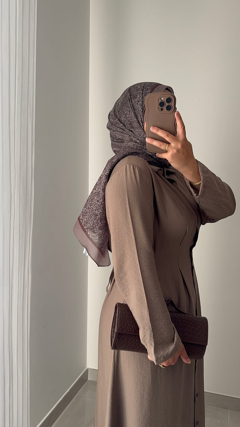 Robe JASMIN - TAUPE