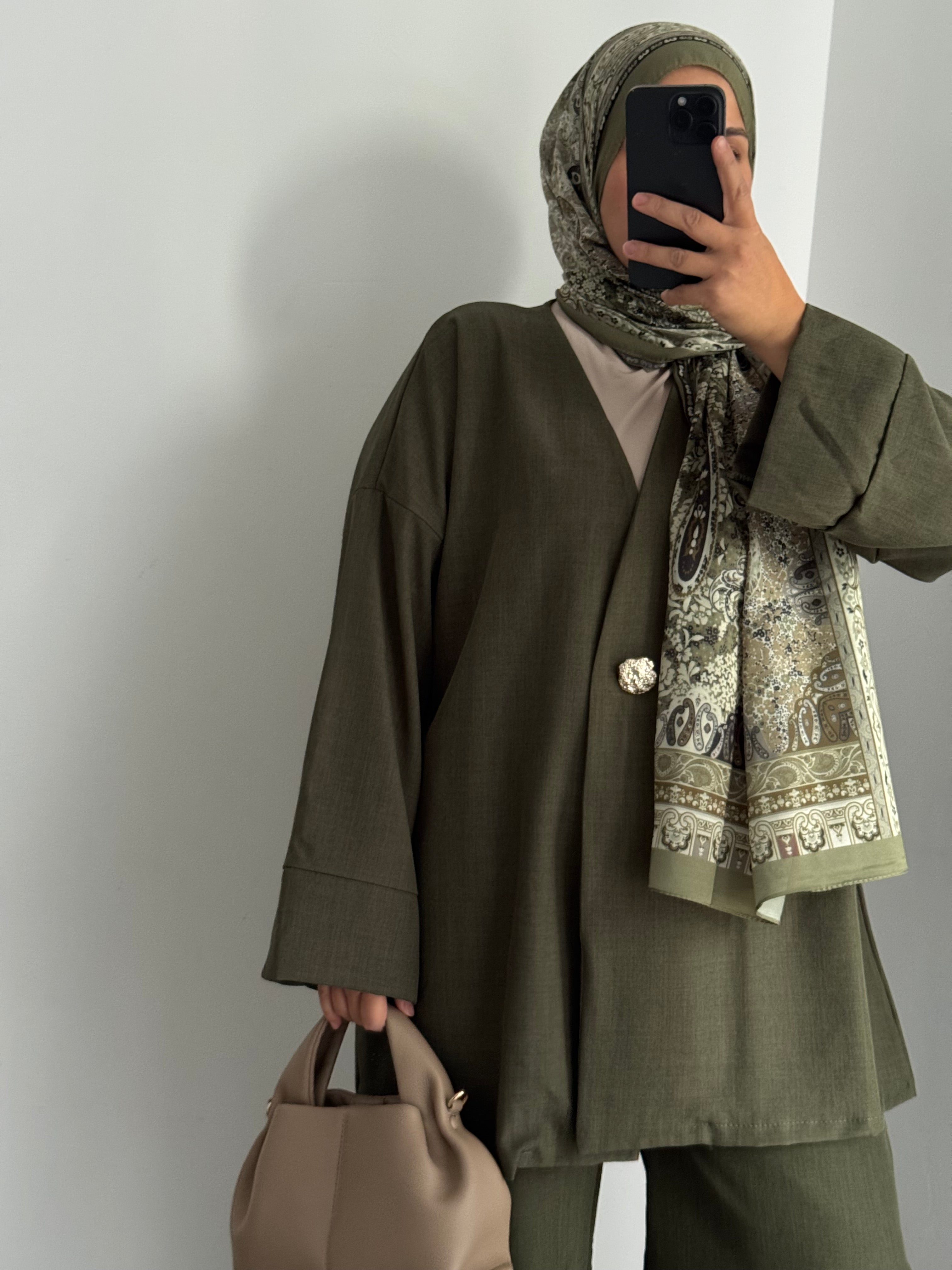 Ensemble veste / pantalon - VERT