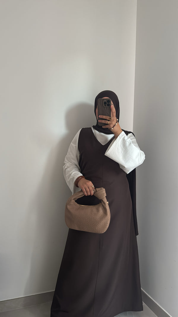 Robe LAYNA- MARRON