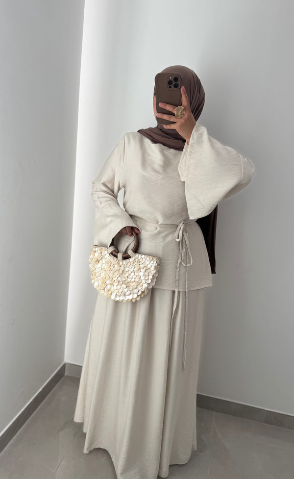 Ensemble ELISE - BEIGE CLAIR